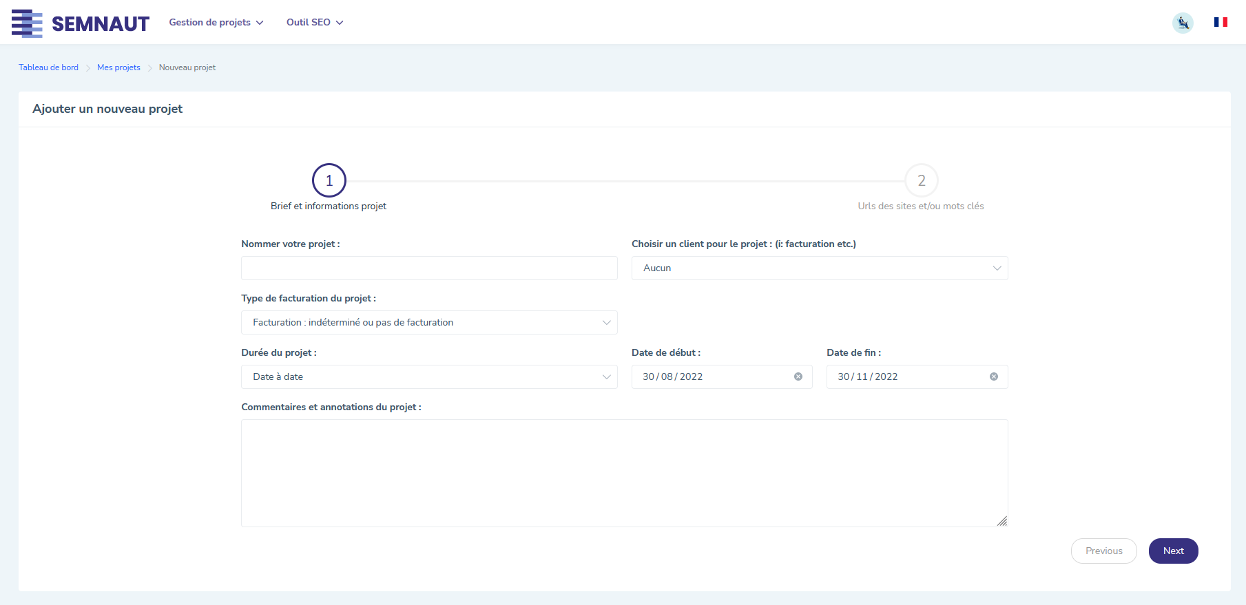 dashboard-projet-semnaut